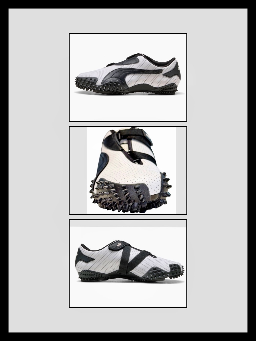 Puma Men’s Mostro Sneakers | White, Black | 9.5 | New in Box